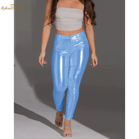Bloomsbury Mid-Waist Wide Leg Baggy Casual Tights Leggings