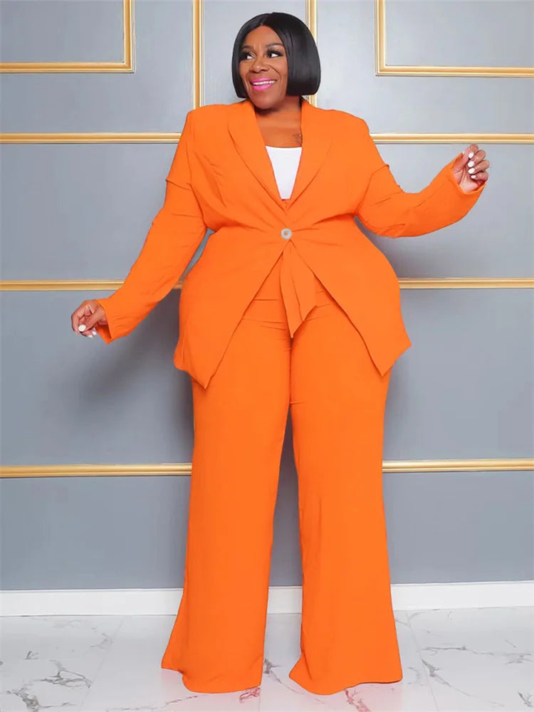 Esther Plus Size Women Clothing Two Piece Sets