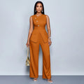Francis Outfits Daily Solid Color Vest With Two Piece Sets