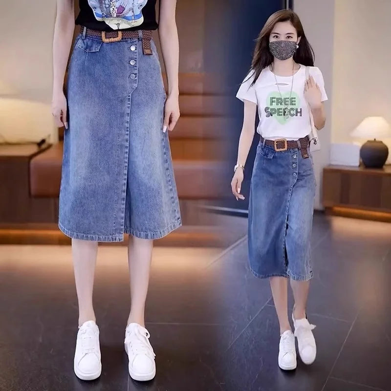 Women's Summer Thin Seven-Five Casual Pants Loose Fit Six-Length Fashionable plus Size