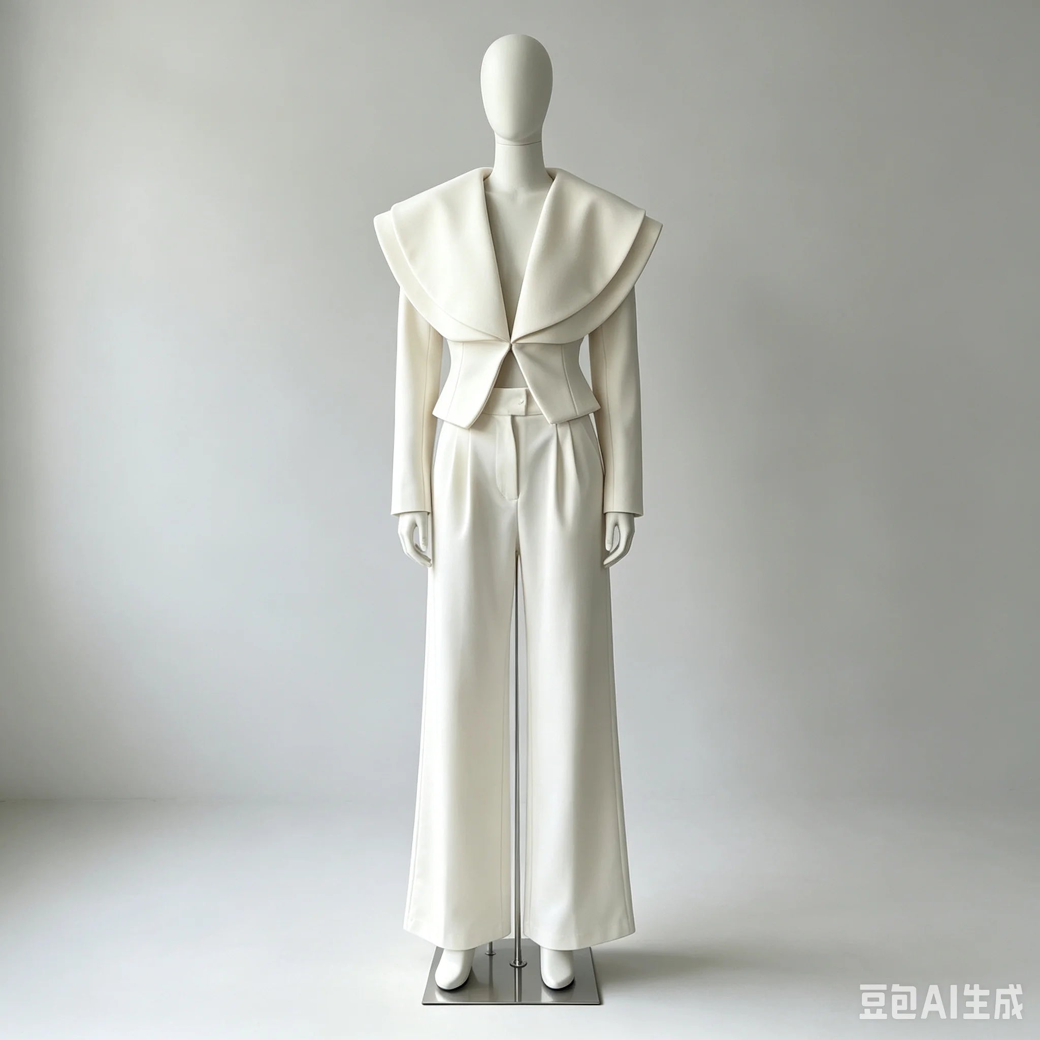 Laura Oversized Double Layer Lapel Two Piece Sets