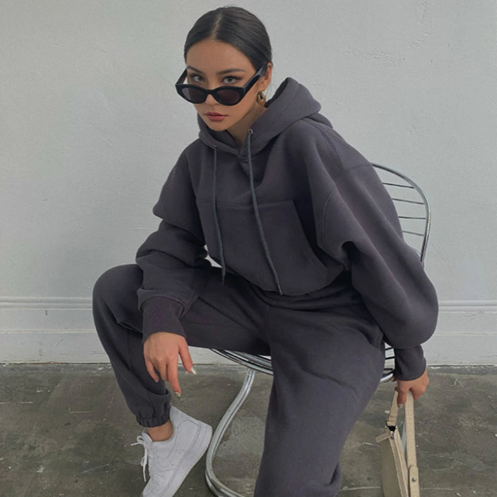 Elena Autumn and Winter Clothing Two Piece Sets