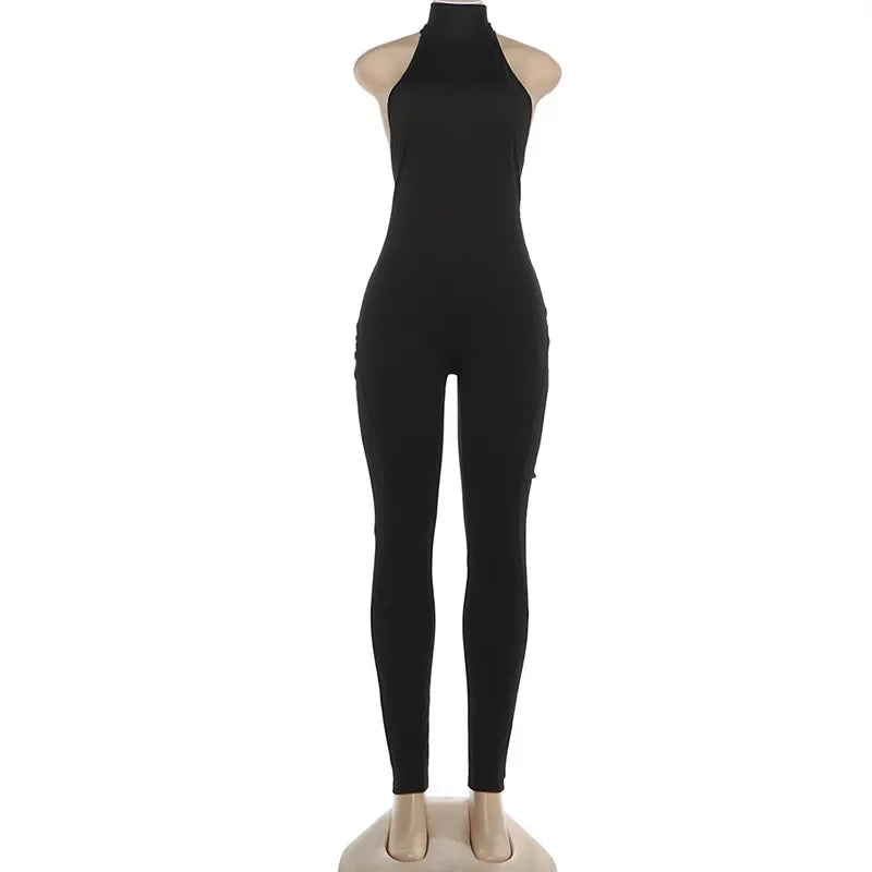 Mahattan Party Club Elegant Luxury One Piece Jumpsuit Playsuit
