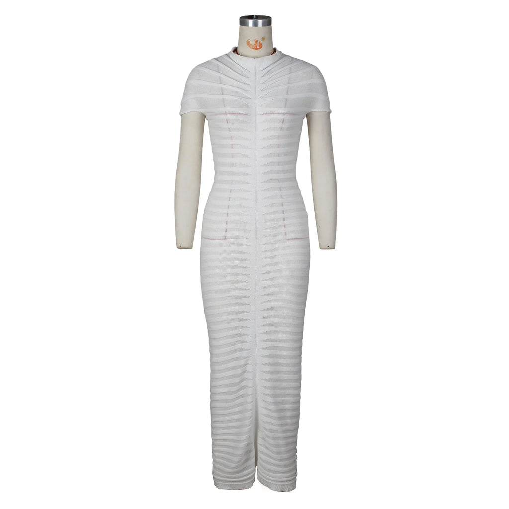 Hondura Slim Fashion Sleeve Bandage Party Elegant Dress