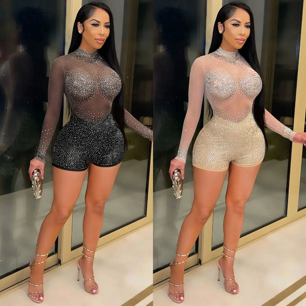 Battery Park Nightclub Long See tough Street Low Waist Jumpsuit