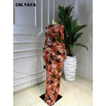 Lebanon Print O Neck Ruched Stacked Bodycon Long Maxi Dress