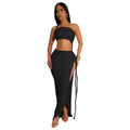 Jatnna Side Split Elegant And Sexy Two Piece Sets