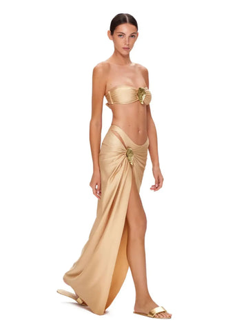 Cutchoque Off Shoulder Bikini Trend Swimwear Lady Holiday Bath Set