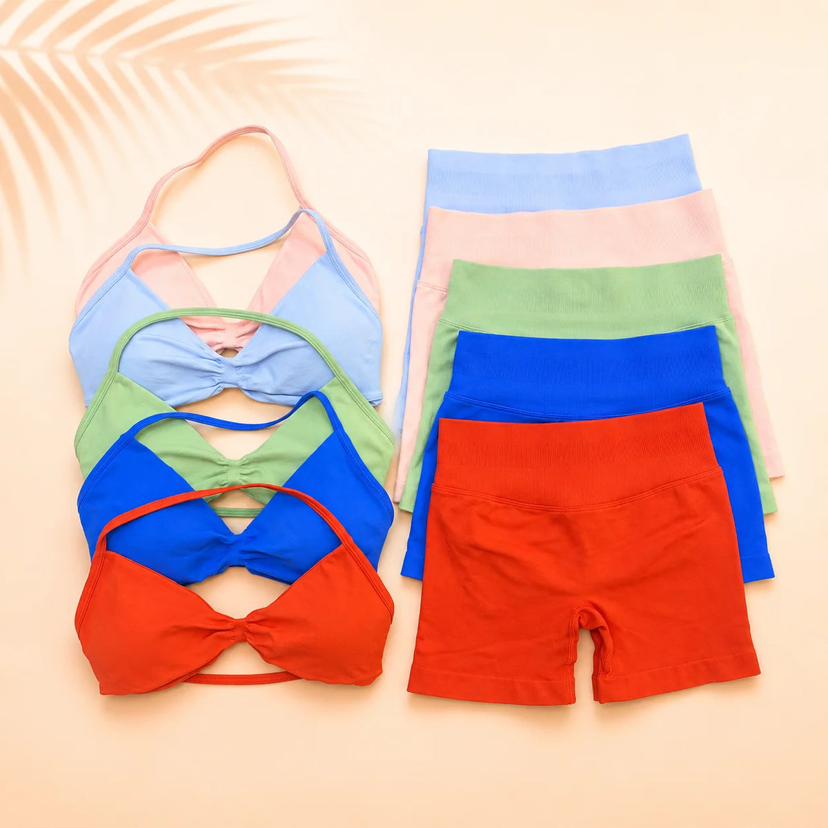 Camila Women Seamless Strappy Two Piece Sets
