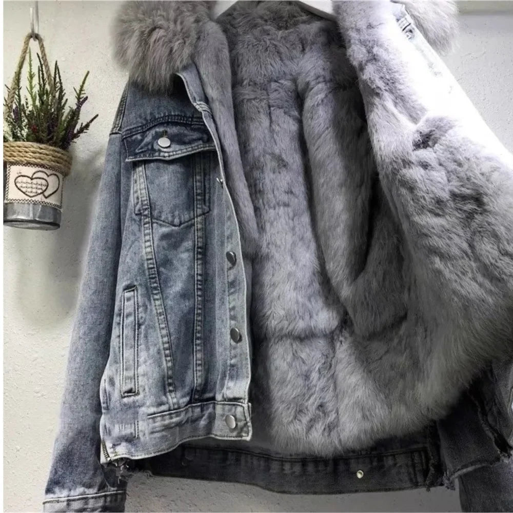 Hazleton Casual Hooded Long-sleeved Fashion Loose Pocket Jacket
