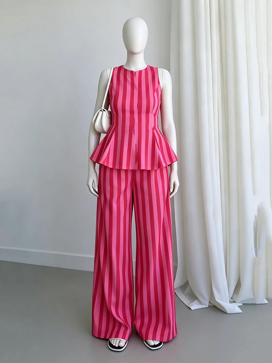 Angela Wide Leg Elegant Summer Casual Two Piece Sets