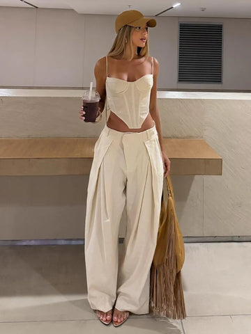 Paola Spring Casual Women Outfit Two Piece Sets