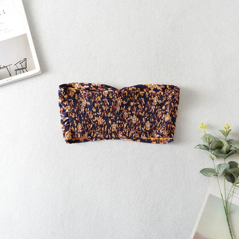 Abigail Printing Sleeve Mid-Length Two Pieces Set - Vestir en Moda