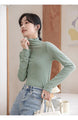 Adalyn Half Turtleneck Bottoming Spring Long Sleeved Tops - Vestir en Moda