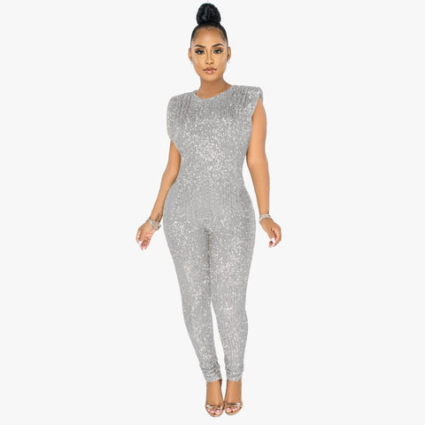 Adley Fashionable Sexy Sleeveless Jumpsuits