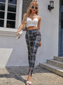 Ainsley Wide Leg High Waist Drooping Loose Straight Casual Pants - Vestir en Moda