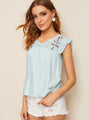 Alaia Spring Summer Hollow Out Cutout Embroidery Blouse - Vestir en Moda