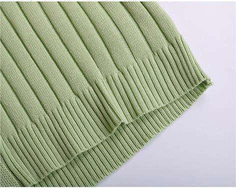 Alicia Short-Sleeved Slim Knit Bottoming Tees - Vestir en Moda