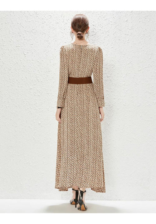 Alma Goddess Printed Waist Length Dresses - Vestir en Moda