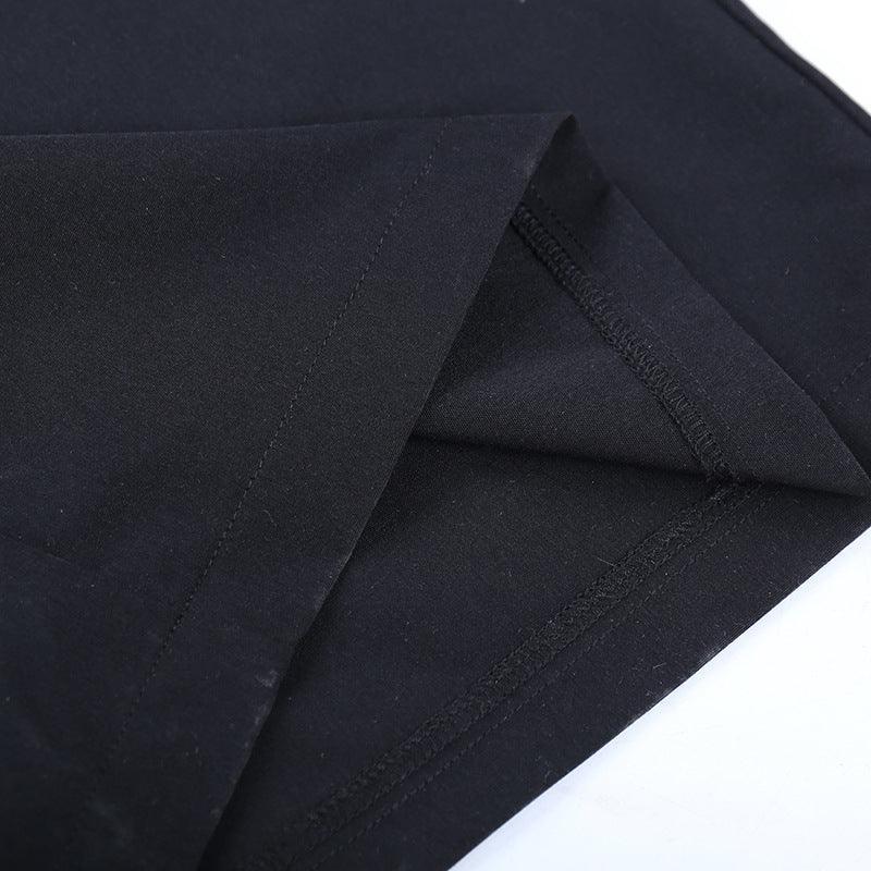 Amalia Versatile Casual Spicy Girl Straight Leg Wide Pants - Vestir en Moda