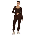 Amelia Autumn Winter Long Sleeved Women Two Piece Sets Casual - Vestir en Moda