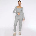 Amelia Autumn Winter Long Sleeved Women Two Piece Sets Casual - Vestir en Moda