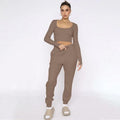 Amelia Autumn Winter Long Sleeved Women Two Piece Sets Casual - Vestir en Moda