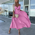 Amparo Summer Long Women Elegant Sleeveless Dresses - Vestir en Moda