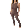 Ana Comfortable Sleeveless Zipper Micro Pull Jumpsuit - Vestir en Moda