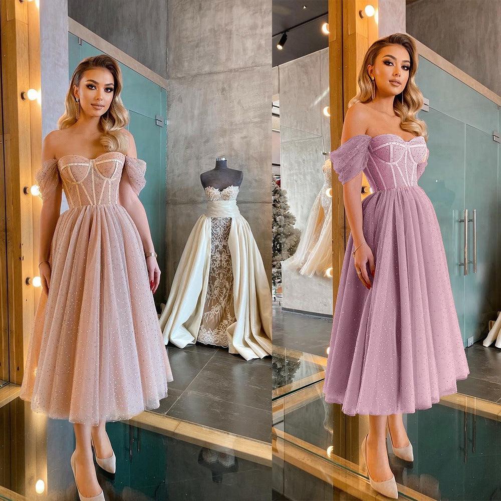 ANA Elegant Sequ Princess Party Dress - Vestir en Moda