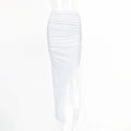 Anahis Women Design Asymmetric Sexy Pleated Skirt - Vestir en Moda