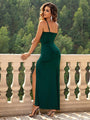 Arismel Strap High Slit Elegant Maxi Dresses - Vestir en Moda