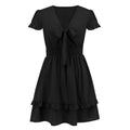 Aura Summer Women Clothing Solid Dresses - Vestir en Moda