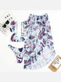 Ava Sexy Printed 3 Piece Beach Wear - Vestir en Moda