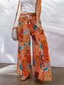 Aylin New Loose Floral Colorblock Casual Pants - Vestir en Moda