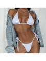 Azaria Sexy Backless Bandage Bikini - Vestir en Moda
