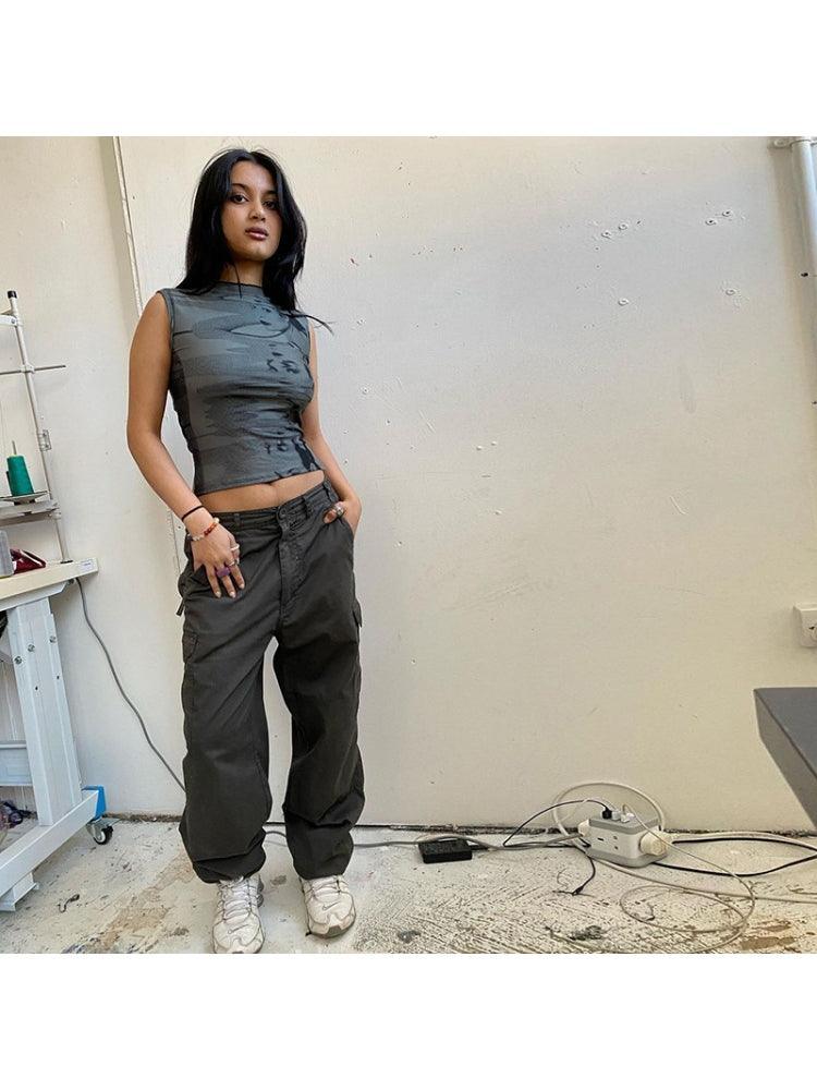 Babi Sexy Sleeveless Tops Tanks