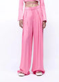 Baenna Sexy Pleated Decorative Loose Wide Leg Trousers - Vestir en Moda