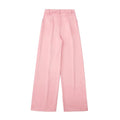 Baenna Sexy Pleated Decorative Loose Wide Leg Trousers - Vestir en Moda