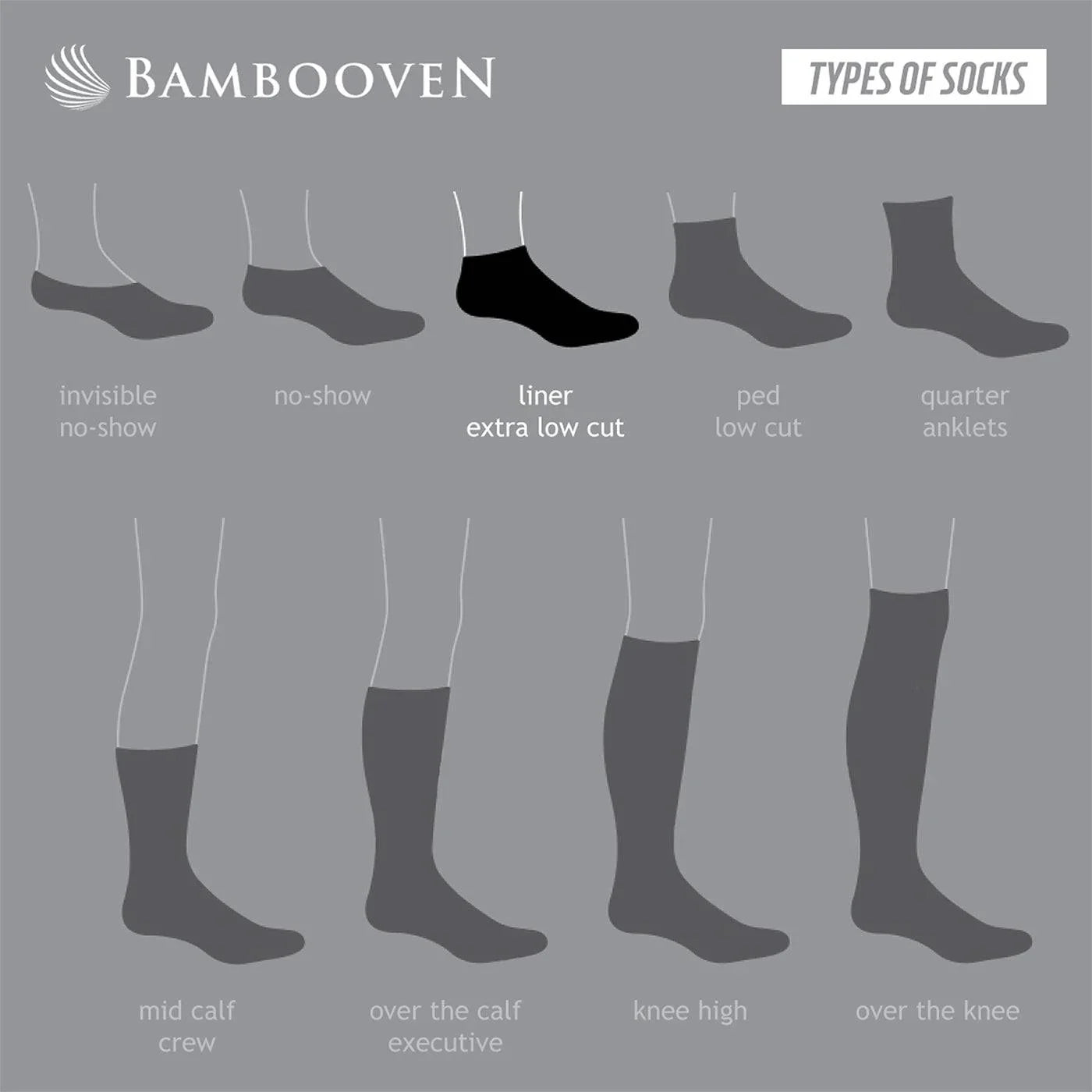 Women’s Bamboo Ankle Socks 8-Pack - 550