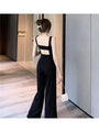 Beatriz Sexy Black Sleeveless Backless Jumpsuit - Vestir en Moda