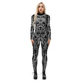 Belisa Print Black Long Sleeve Sexy Women Jumpsuits - Vestir en Moda