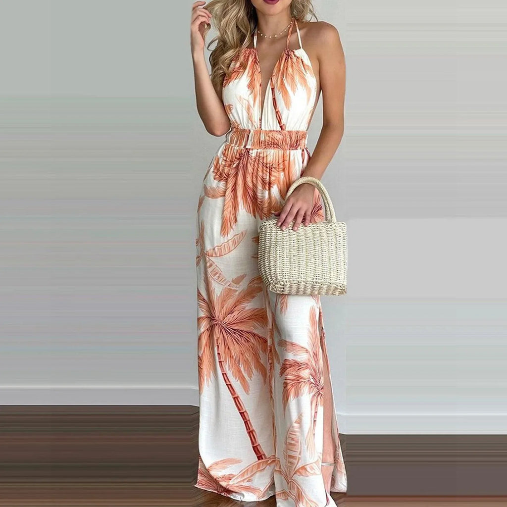 Berta Women Clothing Digital Printing Colorful Jumpsuits - Vestir en Moda