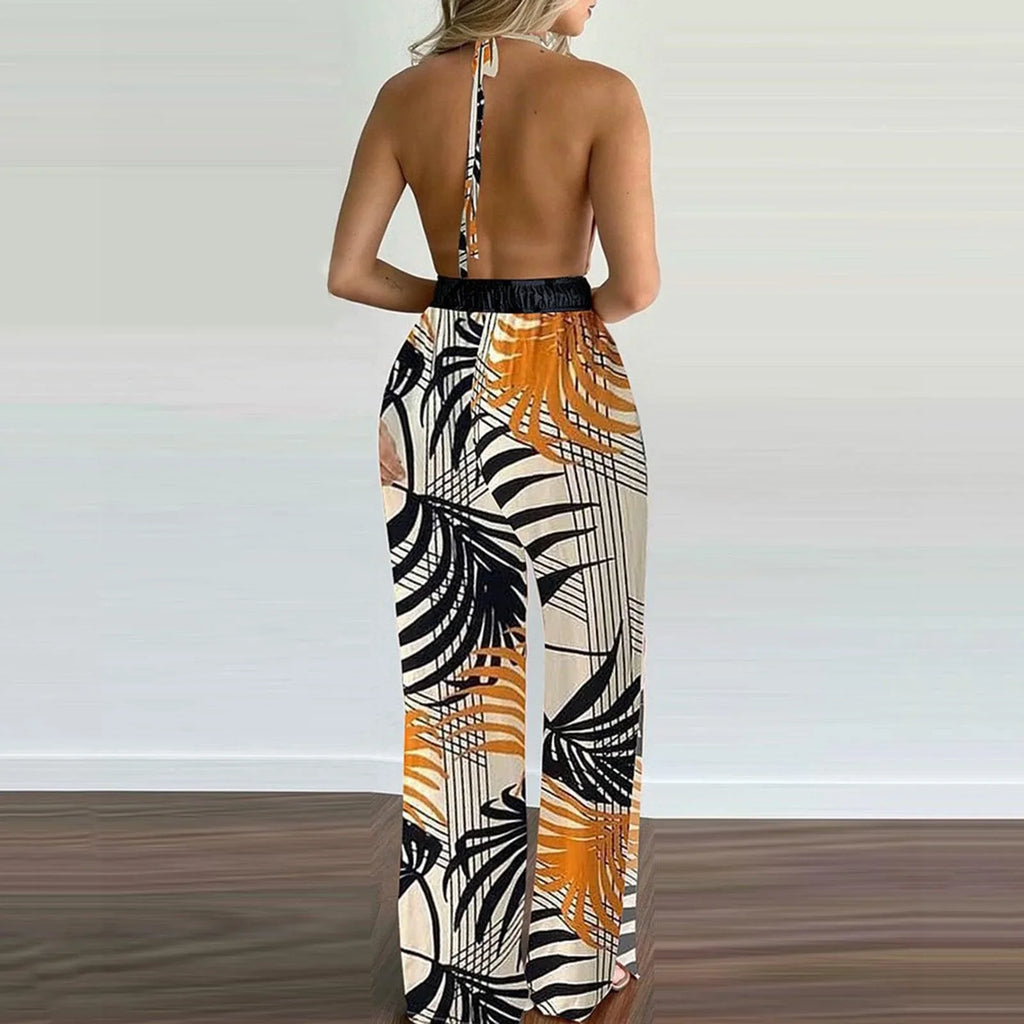 Berta Women Clothing Digital Printing Colorful Jumpsuits - Vestir en Moda