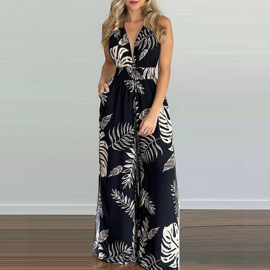 Berta Women Clothing Digital Printing Colorful Jumpsuits - Vestir en Moda