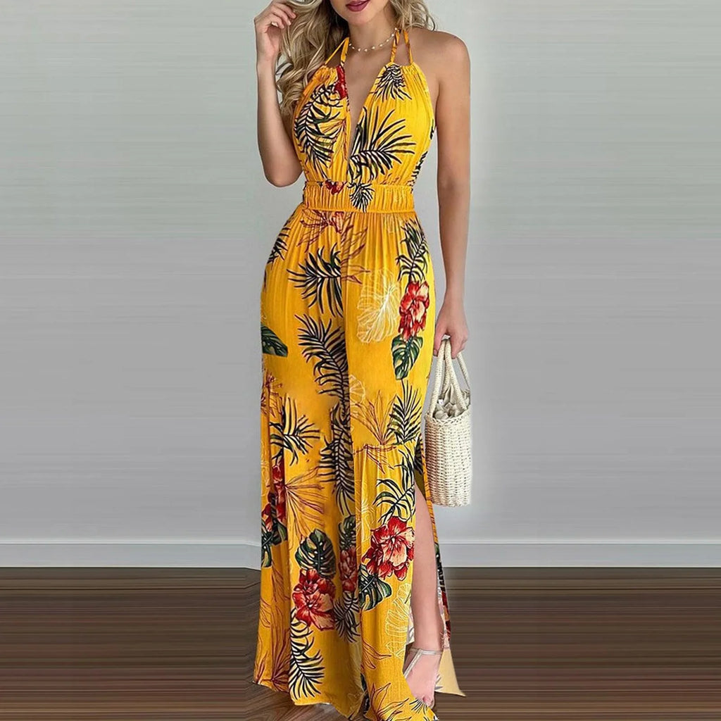 Berta Women Clothing Digital Printing Colorful Jumpsuits - Vestir en Moda