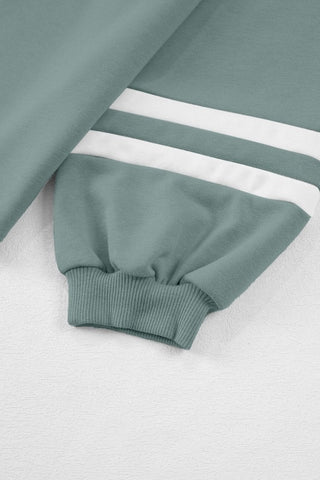 Veronica Stripe Drawstring Two Piece Sets