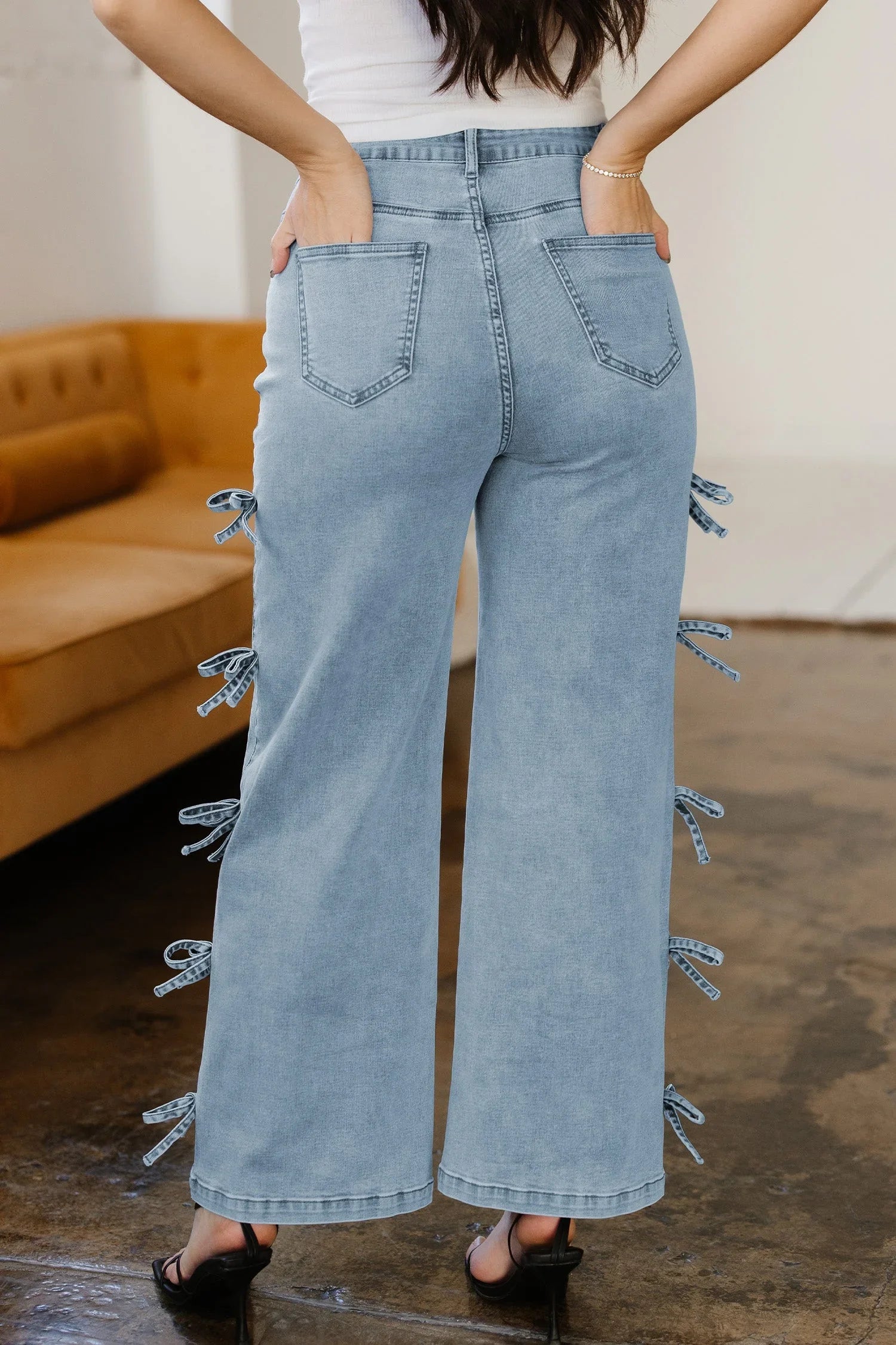 Maryam Straight Leg Loose Jeans