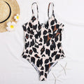 Bonnie Leopard Print Vintage Sexy Female Underwire Push Up Bikinis - Vestir en Moda