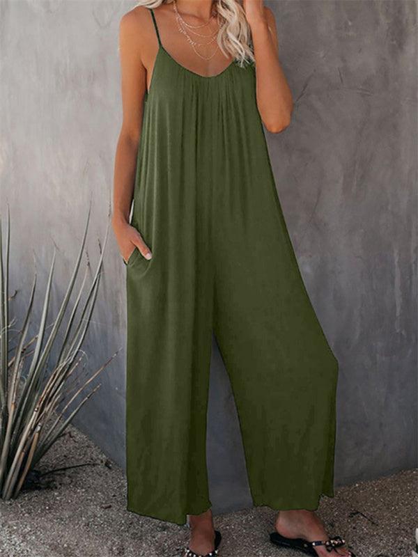 Brenda Women Solid Color Hot Jumpsuits - Vestir en Moda